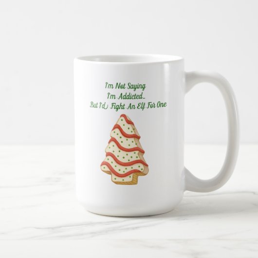 Gâteaux de Noël en forme d'arbre – Mug de vacances (Droite)