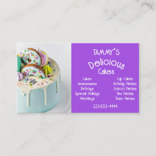 Gâteaux pour toutes les occasions Carte de visite