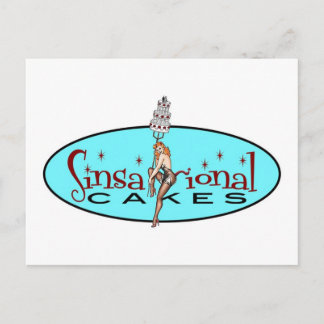 Gâteaux Sinsationnels - Carte postale