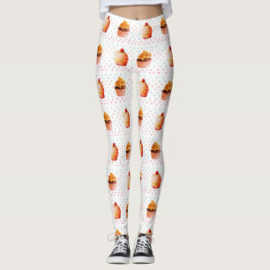 Gâteaux sucrés Leggings personnalisés