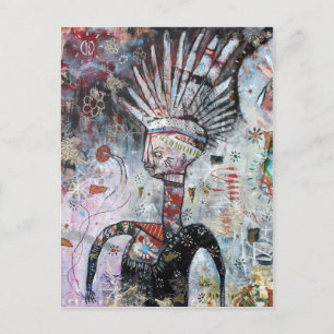 gaten zijn niet anders dan ramen briefkaart