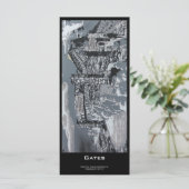 "Gates"-Bladwijzer (Staand voorkant)