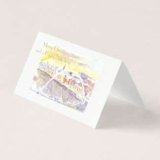 Gateshead Milenium Bridge-kerstkaarten Kaart