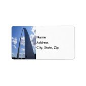 Gateway Arch Etiket (Voorkant)