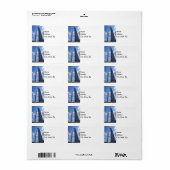Gateway Arch Etiket (Full Sheet)