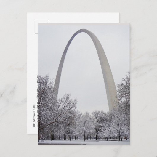 Gateway Arch, Jefferson National Expansion, MO Briefkaart (Voorkant / Achterkant)