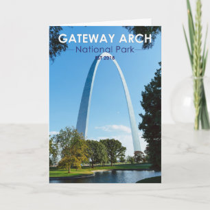Gateway Arch National Park Missouri Kaart