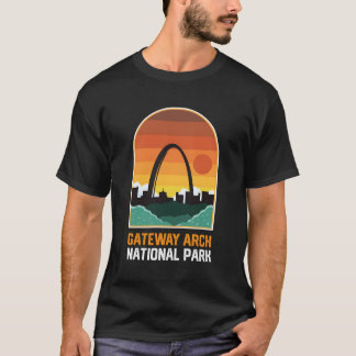 Gateway Arch National Park Stijl T-shirt