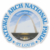 Gateway Arch NP2 Sticker (Voorkant)