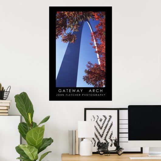Gateway Arch Poster (Thuiskantoor)