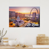 Gateway Arch, St. Louis, Missouri, VS Poster (Keuken)