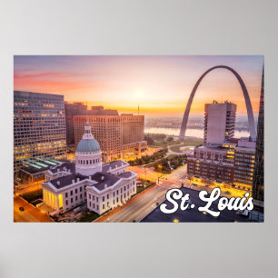Gateway Arch, St. Louis, Missouri, VS Poster