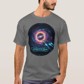 Gateway Cosmos Black Hole Sci-Fi T-Shirt (Voorkant)