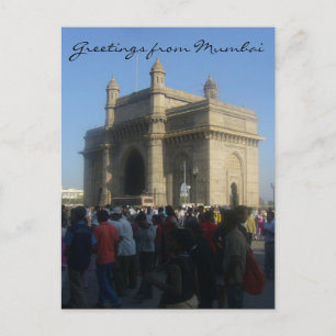 gateway mumbai briefkaart
