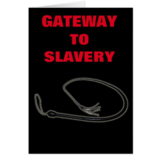 GATEWAY NAAR SLAVERY (Voorkant)