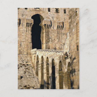 Gateway of the 12e eeuw Qala (fort), Alepp Briefkaart
