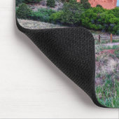 Gateway Rocks Garden van de gods Mousepad Muismat (Hoek)