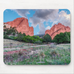 Gateway Rocks Garden van de gods Mousepad Muismat