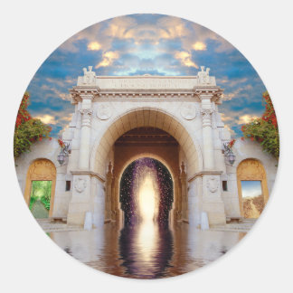 Gateway-Sticker Ronde Sticker