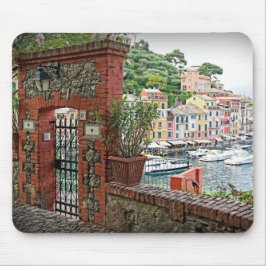 Gateway to Paradise - Portofino, Italië Mousepad Muismat