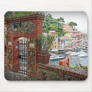 Gateway to Paradise - Portofino, Italië Mousepad Muismat