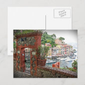Gateway to Portofino, Italia Briefkaart (Voorkant / Achterkant)