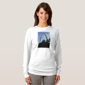 Gateway to the Midwest Long hoeve T-Shirt (Voorkant volledig)