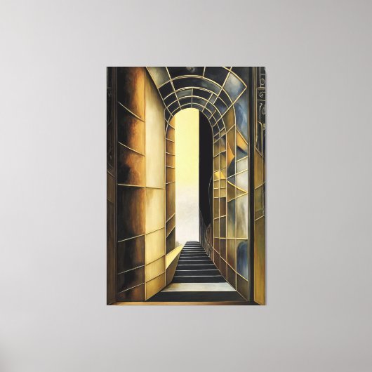 Gateway to the Unknown Canvas Afdruk (Voorkant)