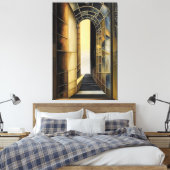 Gateway to the Unknown Canvas Afdruk (Insitu (Slaapkamer))