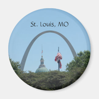 Gateway to West St. Louis Arch Magnet Magneet