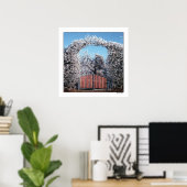 Gateway to Winter Wonderland Poster (Thuiskantoor)