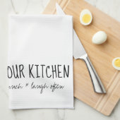 Gather in onze keukenhanddoek (Quarter Fold)