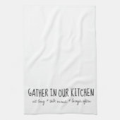 Gather in onze keukenhanddoek (Verticaal)