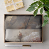 Gathered Blush Roses Decoupage Tissuepapier (Geschenk)