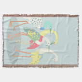 Gathered Cranes Deken (Voorkant)