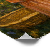 Gathering Almond Blossoms by Waterhouse Poster (Hoek)