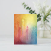 Gathering in the light  briefkaart (Staand voorkant)