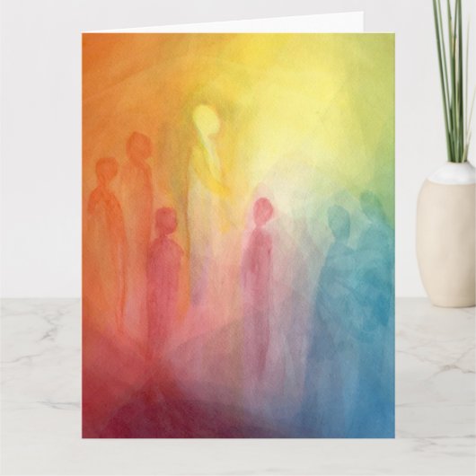 Gathering in the light kaart (Voorkant)