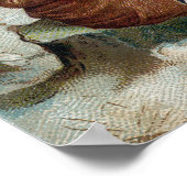 Gathering Kerstmis Holly c.1890 Poster (Hoek)