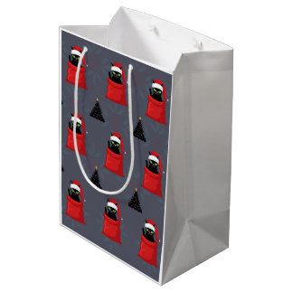 Gatito Cat Gift Bag - Grijs Medium Cadeauzakje