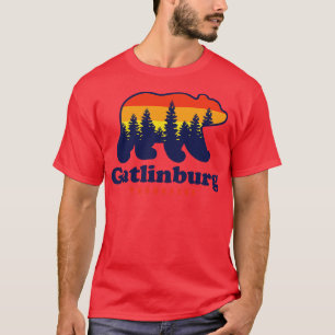 Gatlinburg Tennessee Beer Grote Mokergebergte T-shirt