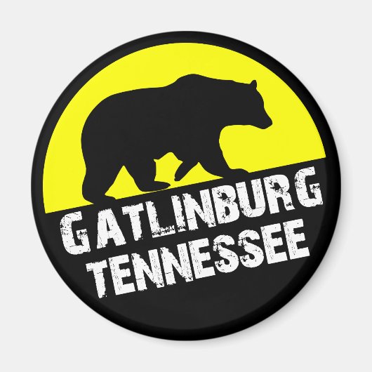 Gatlinburg Tennessee Beer Smoky Mountains Magneet (Voorkant)