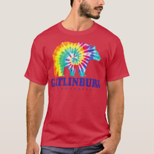 Gatlinburg Tennessee Beer Tie Dye  Retro T-shirt
