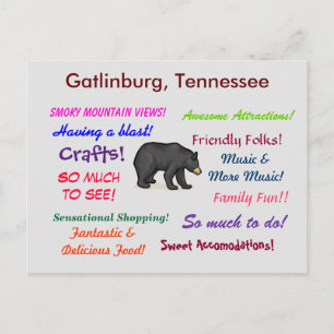 Gatlinburg Tennessee Briefkaart