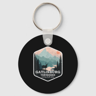 Gatlinburg Tennessee Great Smoky Mountains Hiking Sleutelhanger