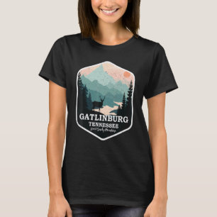 Gatlinburg Tennessee Great Smoky Mountains Hiking T-shirt