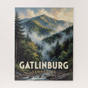 Gatlinburg Tennessee Smoky Mountains Reizen Legpuzzel