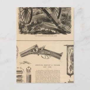 Gatling Pistool Company Schuyler, Hartley en Graha Briefkaart