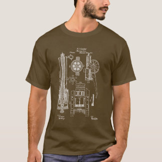 Gatling Pistool US Patent T-shirt