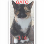GATO 3:16 Sticker (Voorkant)